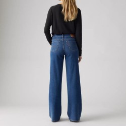 Levis Pantalón Vaquero Jeans 318 Shaping Wide Leg Azul Clever Girl Mujer