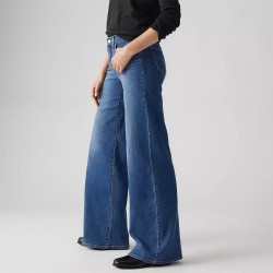 Levis Pantalón Vaquero Jeans 318 Shaping Wide Leg Azul Clever Girl Mujer