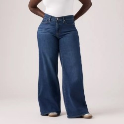 Levis Pantalón Vaquero Jeans 318 Shaping Wide Leg Azul Clever Girl Mujer