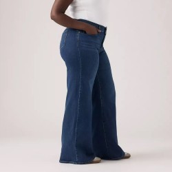 Levis Pantalón Vaquero Jeans 318 Shaping Wide Leg Azul Clever Girl Mujer