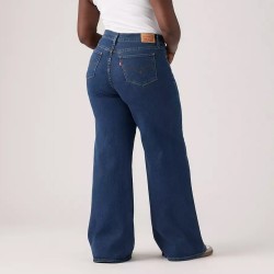 Levis Pantalón Vaquero Jeans 318 Shaping Wide Leg Azul Clever Girl Mujer
