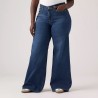 Levis Pantalón Vaquero Jeans 318 Shaping Wide Leg Azul Clever Girl Mujer
