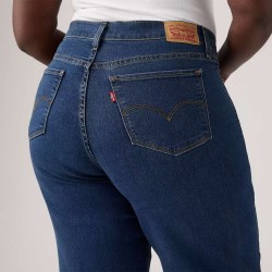 Levis Pantalón Vaquero Jeans 318 Shaping Wide Leg Azul Clever Girl Mujer