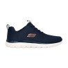 Skechers Zapatillas Summits Louvin Azul Marino Navy Blue Hombre