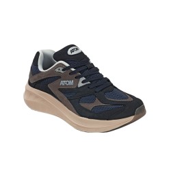 Atom Zapatillas Speed GP AT199 Azul Marino Nobuck Navy Hombre