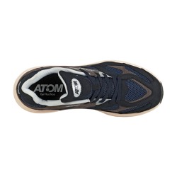 Atom Zapatillas Speed GP AT199 Azul Marino Nobuck Navy Hombre