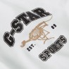 G-Star Camiseta Running Dog Back GR Boxy R T Blanco White Hombre