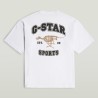 G-Star Camiseta Running Dog Back GR Boxy R T Blanco White Hombre