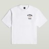 G-Star Camiseta Running Dog Back GR Boxy R T Blanco White Hombre