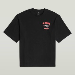 G-Star Camiseta Running Dog Back GR Boxy R T Negro Black Hombre