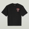 G-Star Camiseta Running Dog Back GR Boxy R T Negro Black Hombre