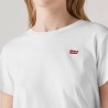 Levis Camiseta The Perfect Tee Blanco White Mujer