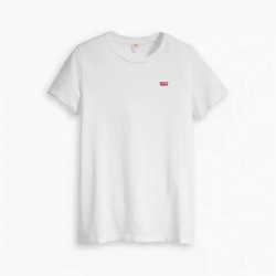 Levis Camiseta The Perfect Tee Blanco White Mujer