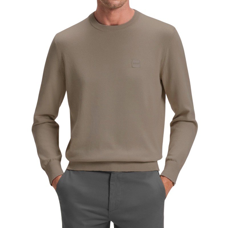 Hugo Boss Jersey Kanovano Marron Brown Hombre