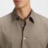 Hugo Boss Camisa Relegant Marron Brown Hombre