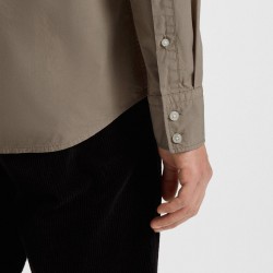 Hugo Boss Camisa Relegant Marron Brown Hombre