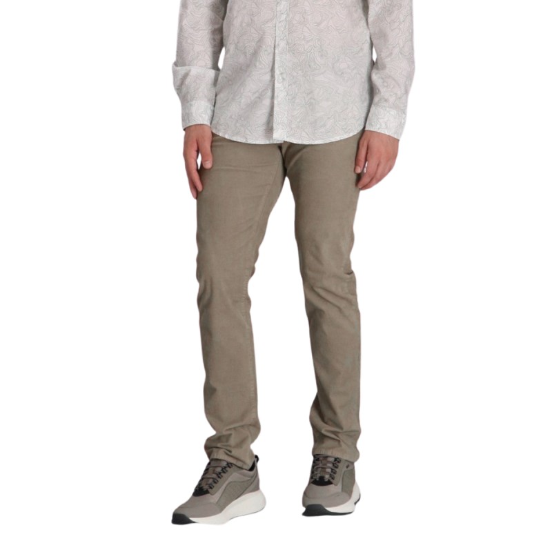 Hugo Boss Pantalón Pana Delaware Marron Brown Hombre