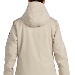 +8000 Chaqueta Impermeable Fibras Sigrid Piedra Blanco Mujer