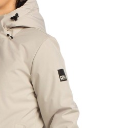 +8000 Chaqueta Impermeable Fibras Sigrid Piedra Blanco Mujer