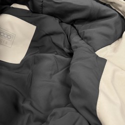+8000 Chaqueta Impermeable Fibras Sigrid Piedra Blanco Mujer