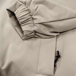 +8000 Chaqueta Impermeable Fibras Sigrid Piedra Blanco Mujer