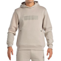 +8000 Sudadera Esrikos Blanco Piedra Hombre