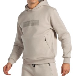 +8000 Sudadera Esrikos Blanco Piedra Hombre