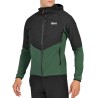 +8000 Chaqueta Híbrida Polar Niel Verde Bosque Hombre