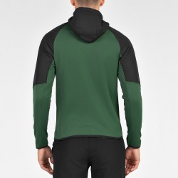 +8000 Chaqueta Híbrida Polar Niel Verde Bosque Hombre