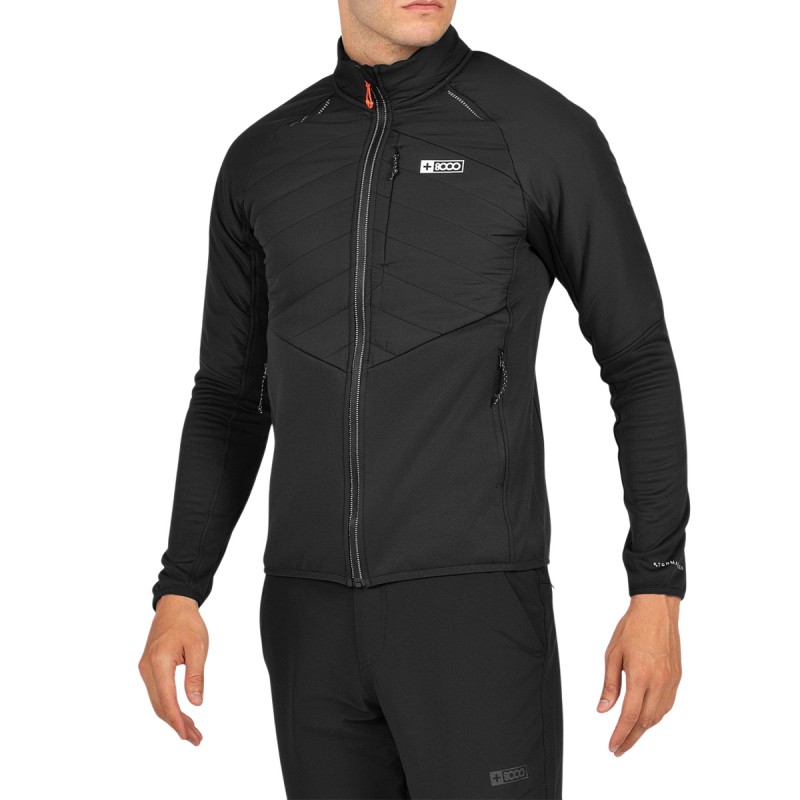 +8000 Chaqueta Híbrida Polar Ned Negro Hombre