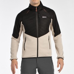 +8000 Chaqueta Híbrida Polar Ned Piedra Hombre