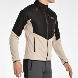 +8000 Chaqueta Híbrida Polar Ned Piedra Hombre