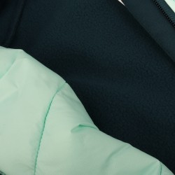 Trangoworld Chaqueta Hibrida Amonde Verde Azul Mujer