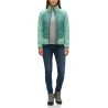 Trangoworld Chaqueta Híbrida Amonde Verde Mujer