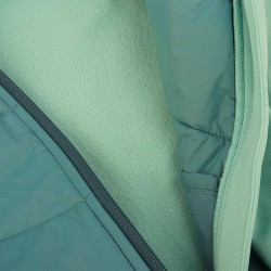 Trangoworld Chaqueta Híbrida Amonde Verde Mujer