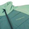 Trangoworld Chaqueta Híbrida Amonde Verde Mujer