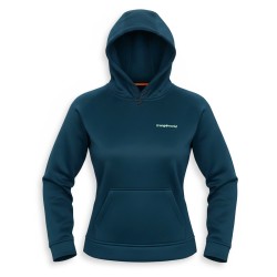 Trangoworld Sudadera Coimbro Azul Verdoso Mujer