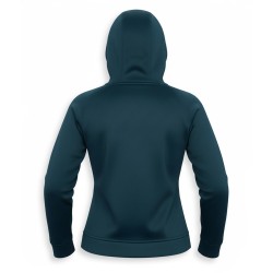 Trangoworld Chaqueta Lobios Azul Verdoso Mujer