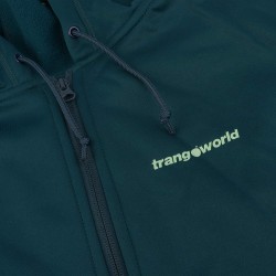 Trangoworld Chaqueta Lobios Azul Verdoso Mujer