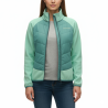 Trangoworld Chaqueta Híbrida Amonde Verde Mujer