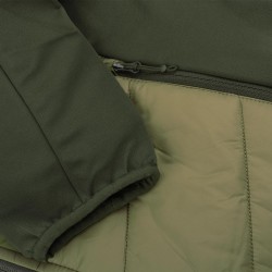 Trangoworld Chaqueta Híbrida Loupian Verde Hombre