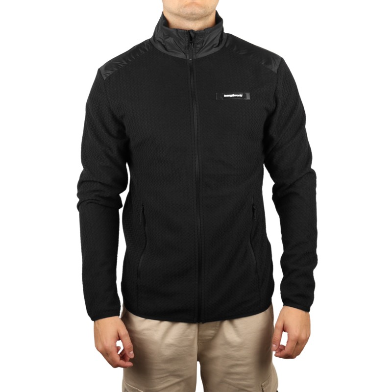 Trangoworld Chaqueta Polar Usagre Negro Hombre