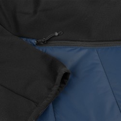 Trangoworld Chaqueta Híbrida Loupian Azul Negro Hombre