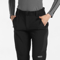 +8000 Pantalón Trekking Lalla Negro Mujer