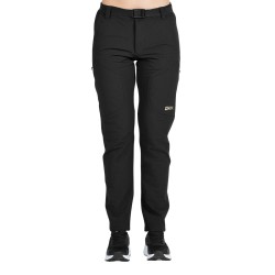 +8000 Pantalón Trekking Liska Negro Mujer