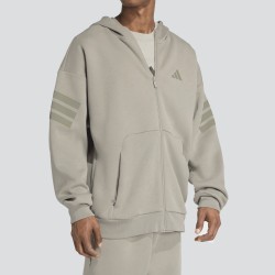 ADIDAS Sudadera M FI 3S FZ Silpeb Verde Hombre