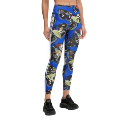 ADIDAS Mallas Farm Leggings Negro Azul Black Hirblu Lusred Mujer