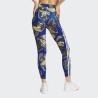 ADIDAS Mallas Farm Leggings Negro Azul Black Hirblu Lusred Mujer