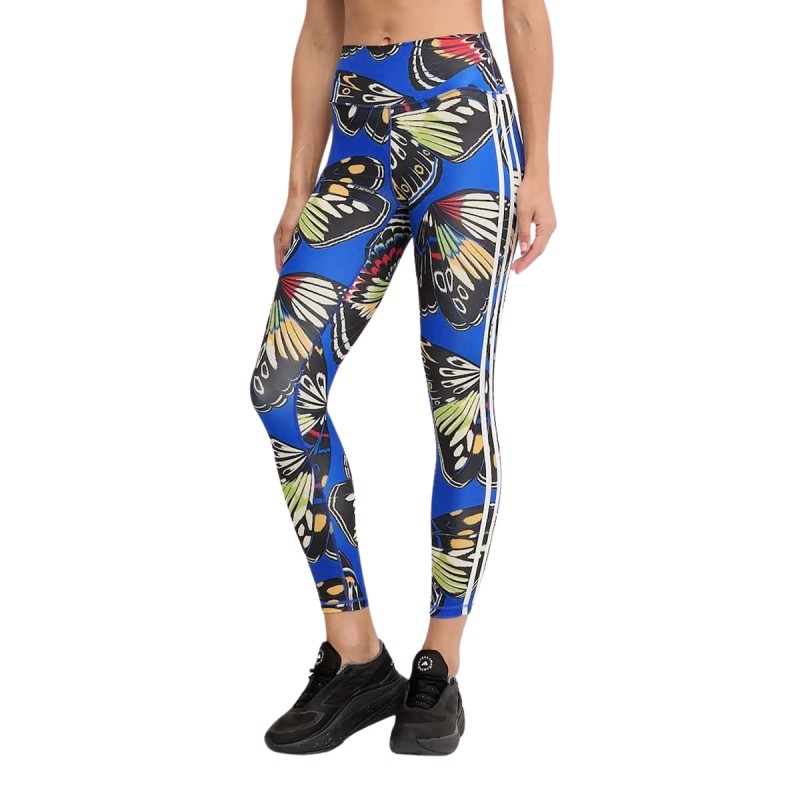 ADIDAS Mallas Farm Leggings Negro Azul Black Hirblu Lusred Mujer