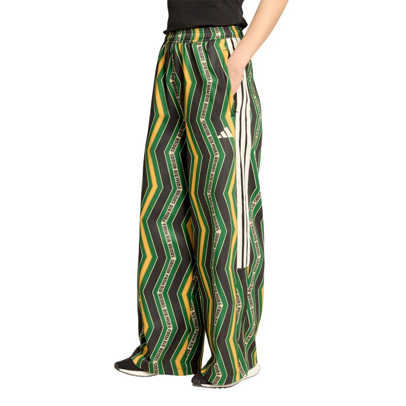 ADIDAS Pantalón Chándal Farm Tiro TP Negro Verde Amarillo Black Amagrn Preyel Mujer
